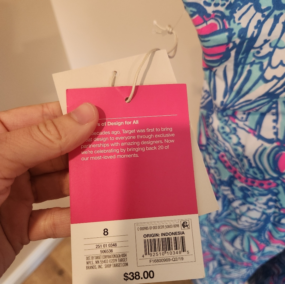 NWT Lily Pulitzer for Target 20th Anniversary Edition Sheath Dress Sz 8 - Picture 6 of 8